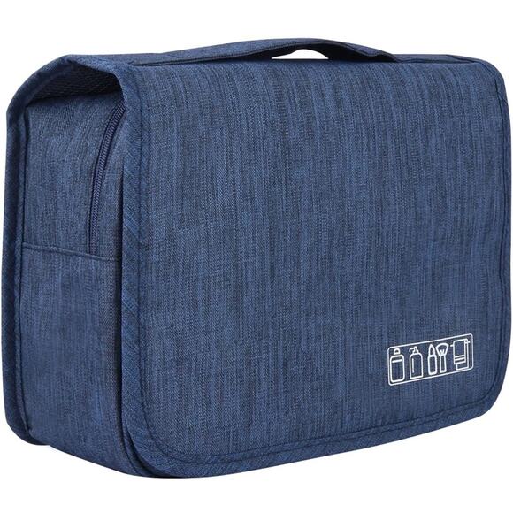 Travel Toiletry Bag Hanging Toiletry Bag Water-Resistant， Makeup Cosmetic Bag - Picture 1 of 9